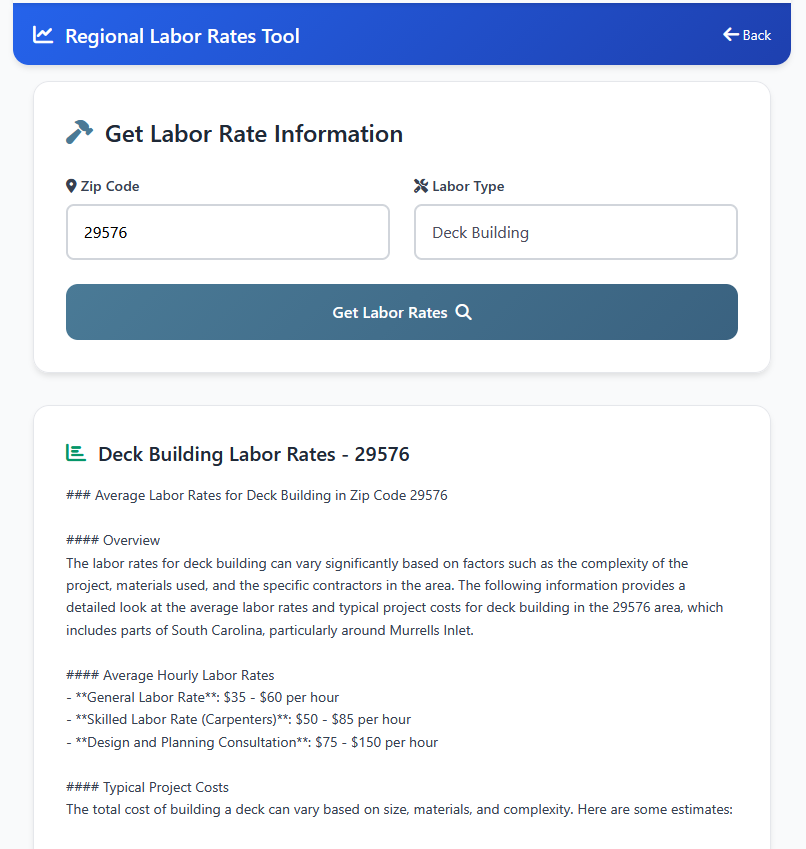 BidHero AI Regional Labor Analysis